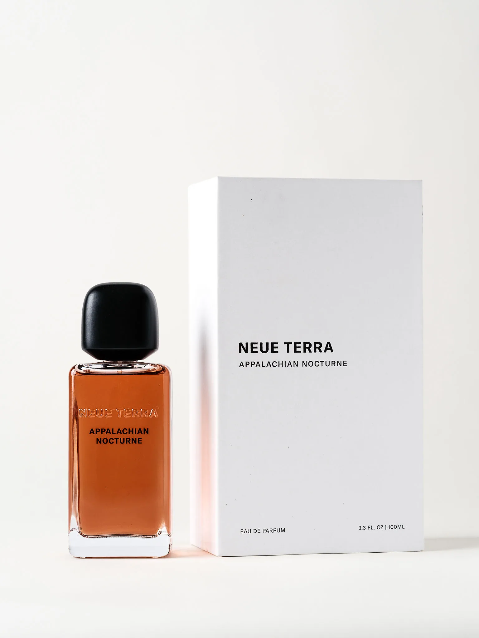 Appalachian Nocturne bottle with white presentation box
